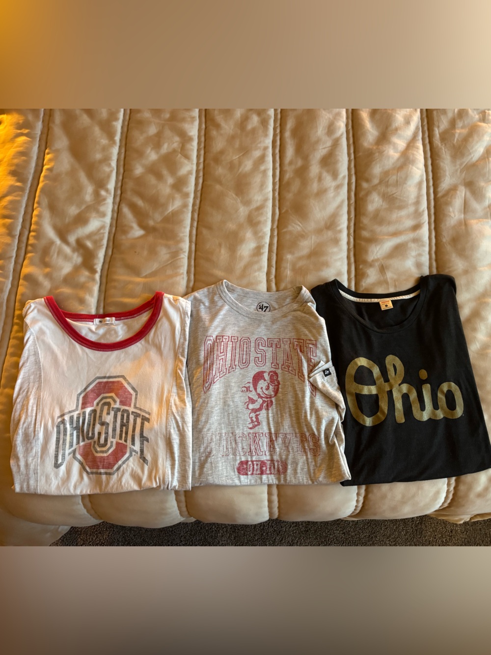 Ohio State T-Shirt Trio